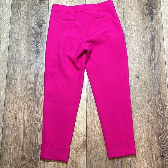 Femme d’armes Pink Tapered Cuffed Trousers Size 2 - Picture 2 of 8
